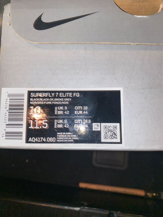 Nike Superfly7 Elite FG 44