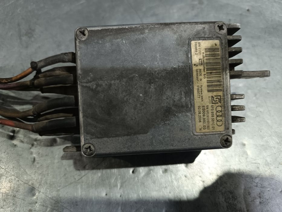 Блок управления вентиляторов Audi A6 C6