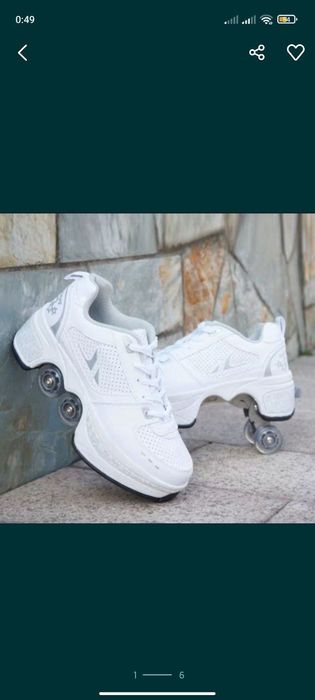 Роликовые кроссовки конки