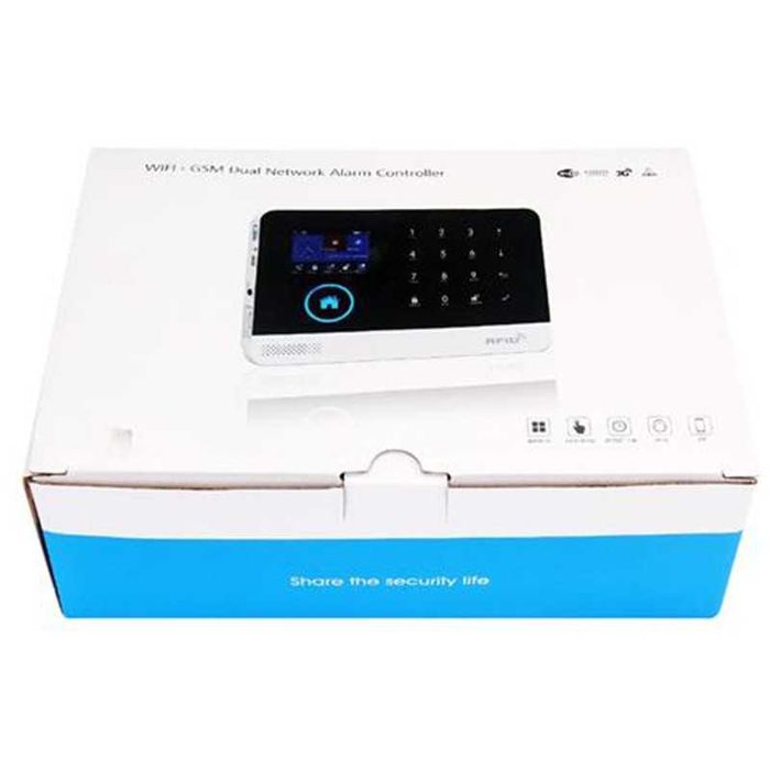 GSM, WiFi смарт алармена система за жилище, офис, вила, склад