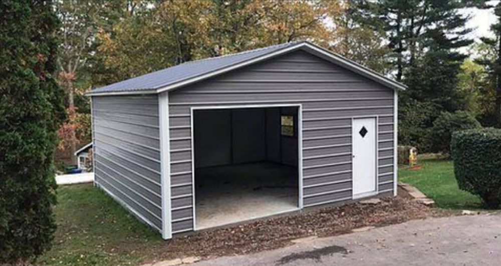 Vând garaj auto din panouri Sandwich