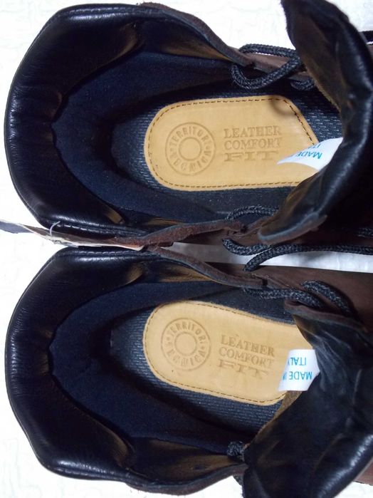 Ghete Tecnica nr.39,5 piele nubuc made in Italy,bocanci