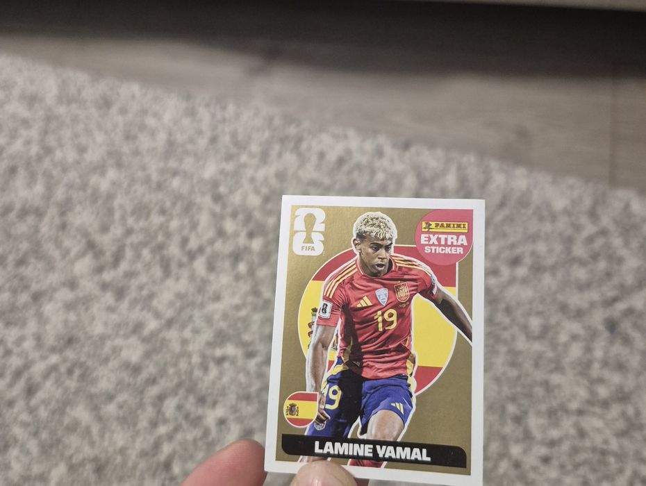 Lamine Yamal Extra Sticker -AURIU-Panini FIFA World Cup