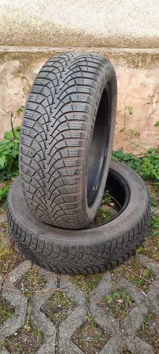 Разпродажба 2 броя зимни гуми 195 55 16 Goodyear 8mm