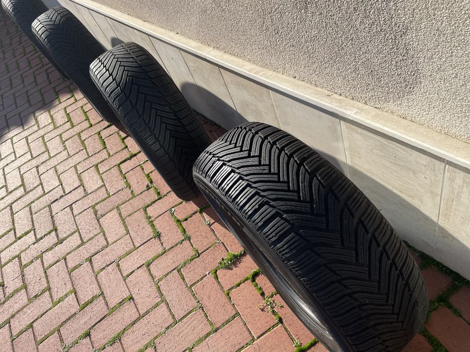 Зимни гуми Michelin Alpin 6 225/55 R17  101V DOT2822 Грайфер около 7мм