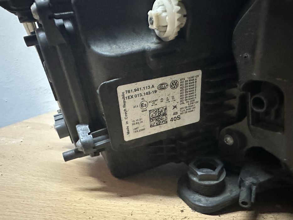 Фар ляв Фолксваген Туарег фул лед матрикс VW TOUAREG 760 TOUAREG 3 III  FULL LED MATRIX 761941113A