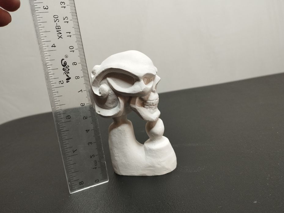 Череп , ручная работа , статуэтка