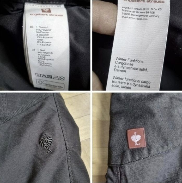 Pantaloni de schi dama, Iarna / Zapada, Engelbert Strauss - 34R / XS