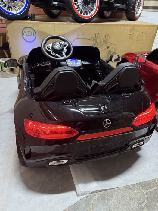 Ikki o’rinli bolalar mashinasi Mercedes Benz GT детская машина с пульт