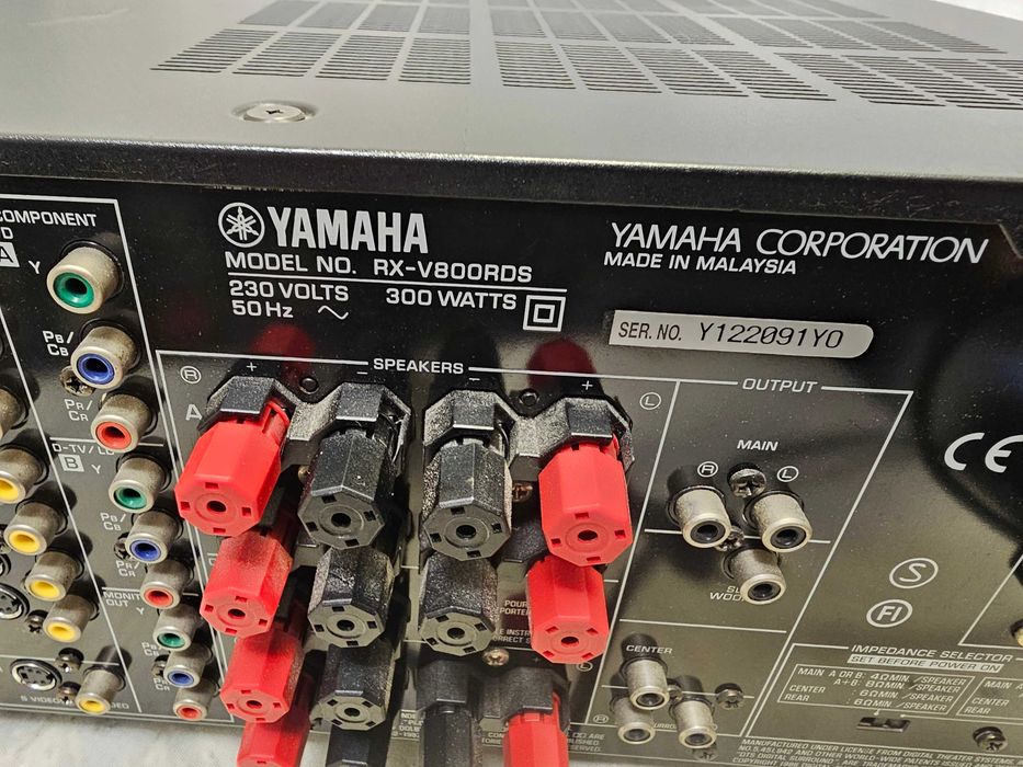 Receiver Audio-Video Yamaha RX-V800RDS - High-End Natural Sound - 5.1