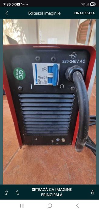 Aparat sudura inverter Stayer Potenza MMA 200A