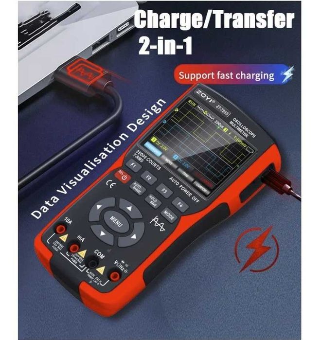 ZT703S osciloscop multimetru generator de functii canal dublu 50MHz