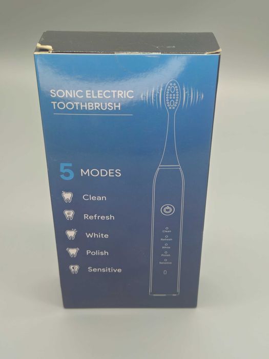 Sonic Electric Toothbrush звукова четка с 5 режима, 5 глави и USB зареждане