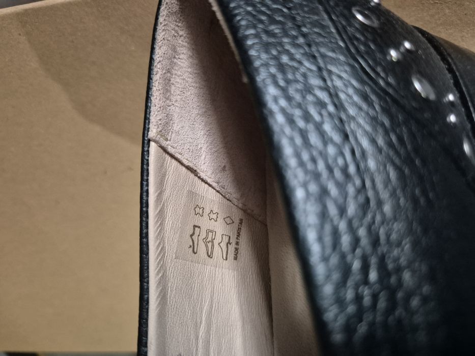 NOU Pantofi piele naturala About You femei, mar.39, se potrivesc pt ma