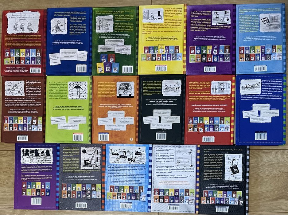 Serie Jurnalul unui pusti vol 1-17