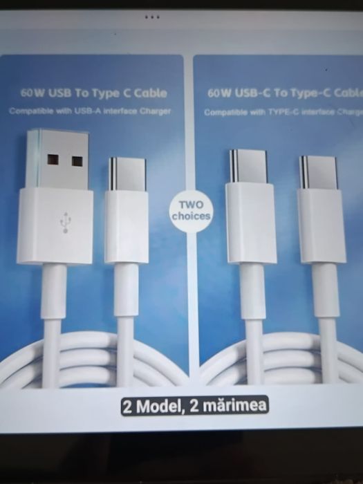 Cabluri pentru încărcarea rapidă a telefoanelor mobile