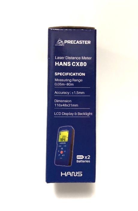 лазерна ролетка до 80 м, Precaster, Германия
