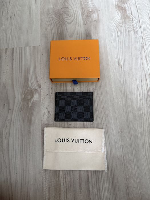 Картодържач / Портмоне Louis Vuitton Damier Graphite (Чисто нови с кутии)