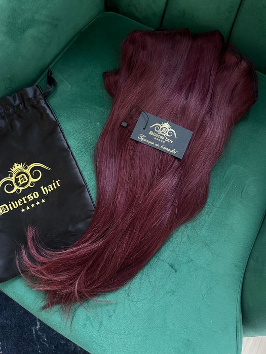 Екстейшъни, коса на треса