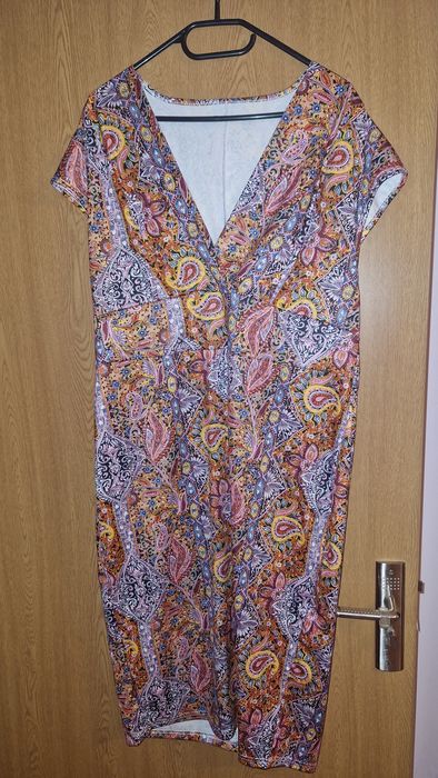 Rochie vară lycra elastica 50-52, 3XL NOUA