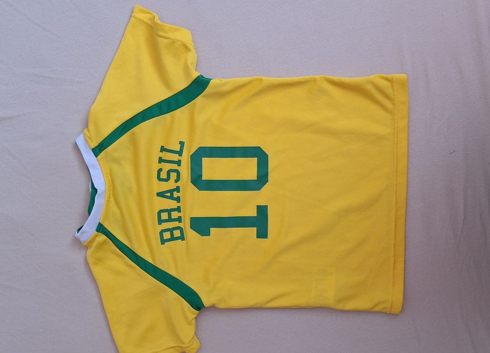 Tricou sport Brasil 110-116, 4-6 ani H&M+ vesta reflectorizanta copii