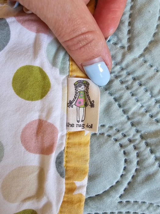 Бебешко одеалце ръчна изработка 82х82см