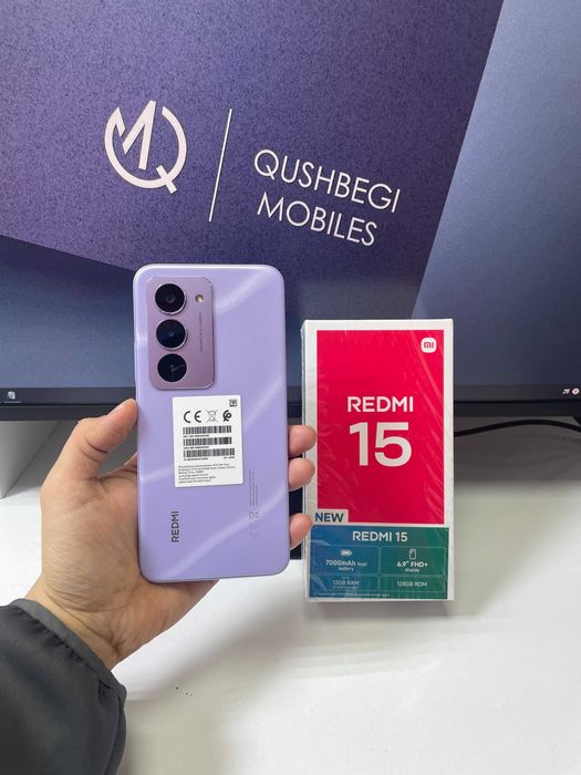 Yangi* Redmi 6-128gb fiolet rangli Dostavka bor