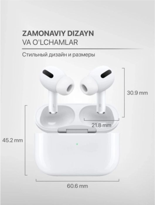 Без проводные наушники PODS PRO 2