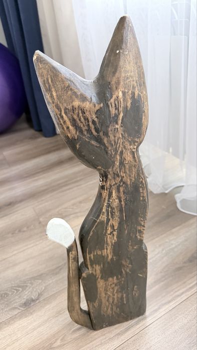 Сувенир из натурального дерева — Кошка