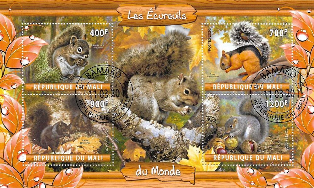 Timbre deosebite colite cu fauna la 25 lei colita la alegere