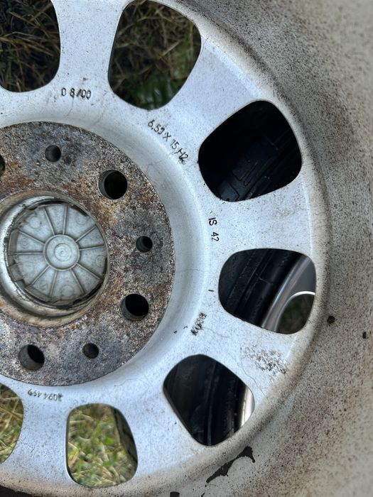 Оригинални джанти за BMW E36/ БМВ Е36/ 15 цола 5х120 72.6/  6.5Jx15 IS42/ Е46