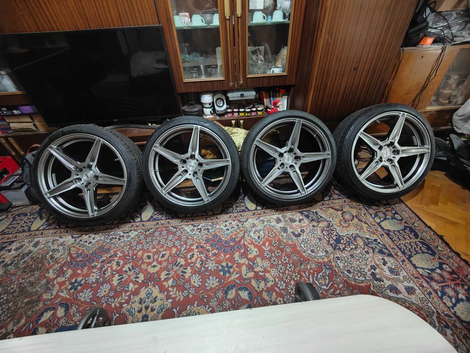 Джанти Oxigin 21 Oxflow 19" цола Flow Forged + гуми подарък
