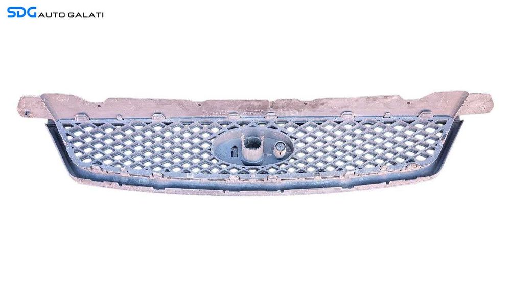Grila Centrala FARA Sigla Emblema Bara Spoiler Fata Ford Focus 2 2004 - 2007 Cod 4M51-8138-BB 4M51-8200-CE 4M51-8200-DD ( O Ureche Rupta ) [L7931]