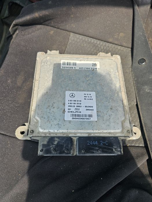 Kit pornire ECU Calculator motor Mercedes Sprinter 2.2CDI A6519003203, A6519012902