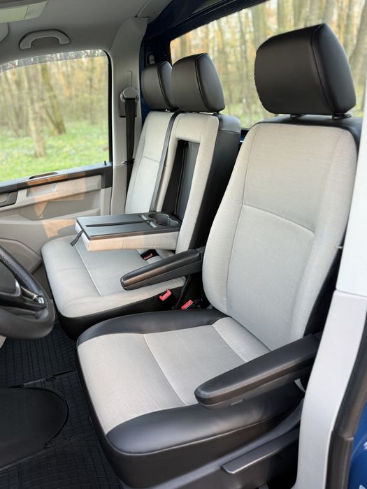 Volkswagen Transporter T6 T5 Doka 3 locuri DSG Automat Lada Navi Clima