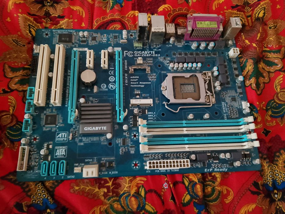 Intel pentium g620 2.60 ghz и материнская плата gigabayte,