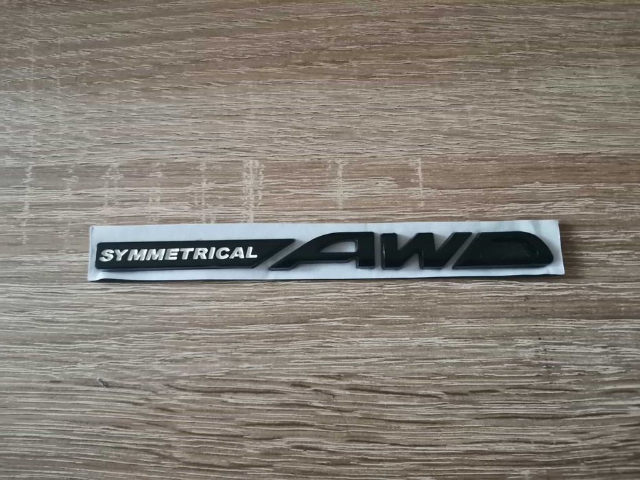 SUBARU Symmetrical AWD черен надпис