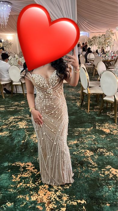 rochie de seara im pietre purtata o singura data