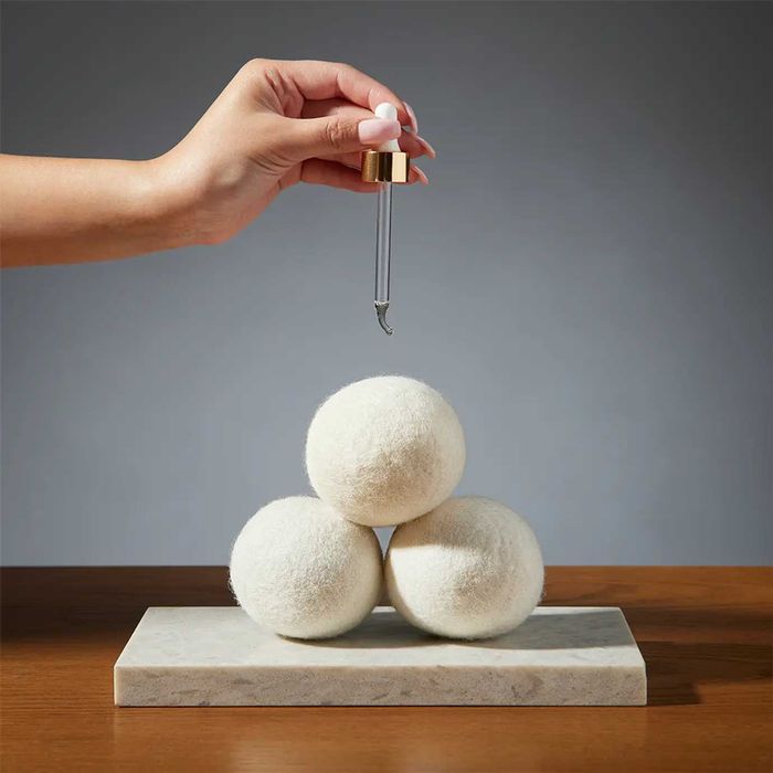 Вълнени топки за сушилня, 3 броя, 100 % вълна, пестене на пари