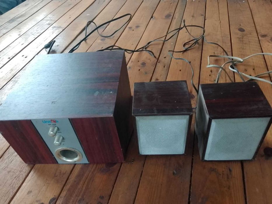 ТОНКОЛОНИ Стерео Аудио от Германия -комплект 3бр. с Фирмена ГАРАНЦИЯ