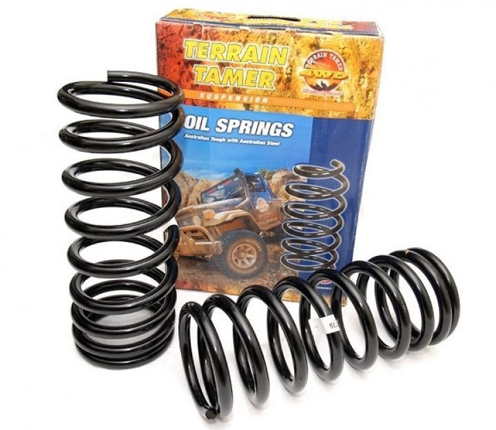 Suspensie - Kit complet Terrain Tamer PRO cu rezervor reglabile +4/5cm Wrangler JK