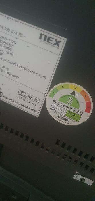 Телевизор на запчасти  Не рабочий