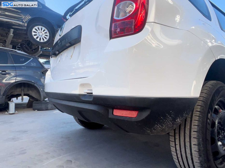 Bara Spoiler Spate Fara Locas Senzori Parcare Dacia Duster 1 HS Dacia Duster 1 2010 - 2017 Culoare Alb (imperfectiuni) [Q6676]