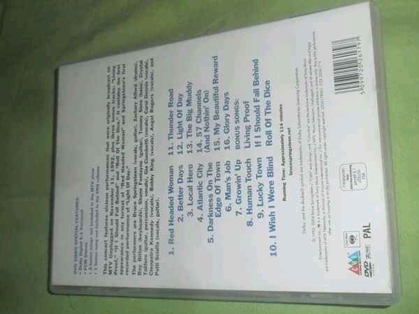 Bruce Springsteen Dvd Live in concert