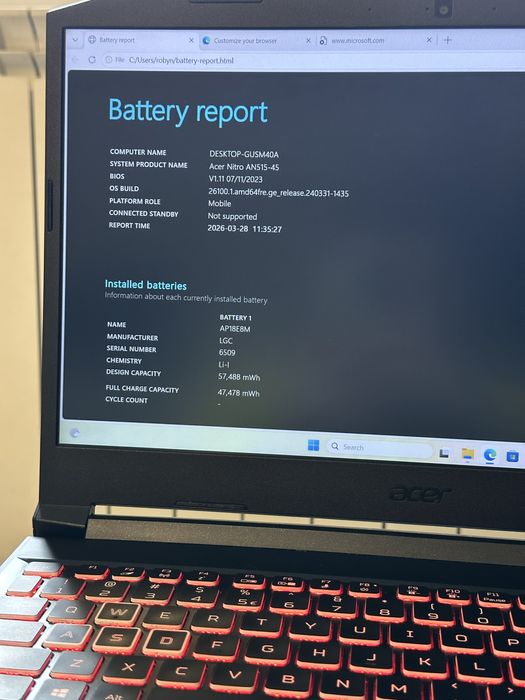 Laptop Gaming Acer Nitro 5 | RTX 3070 (8GB) | Ryzen , Impecabil