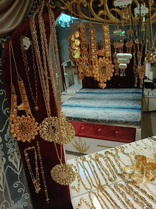 Позлатени бижута 14к златна баня