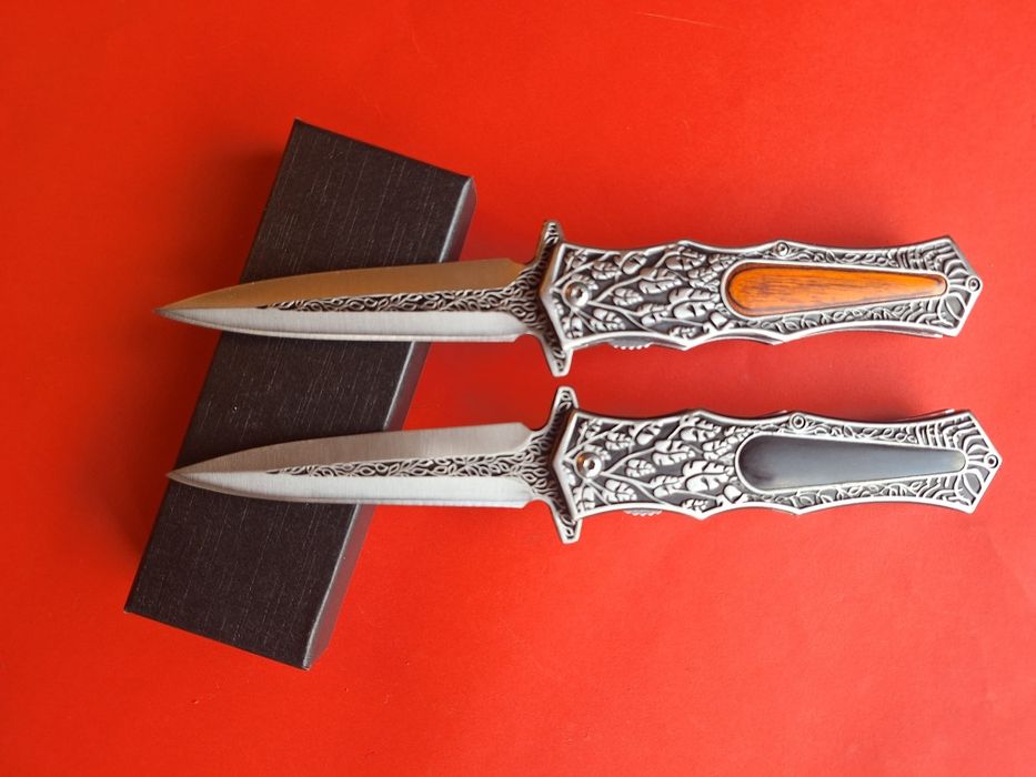 Руски сгъваем нож-тип кама (два цвята)