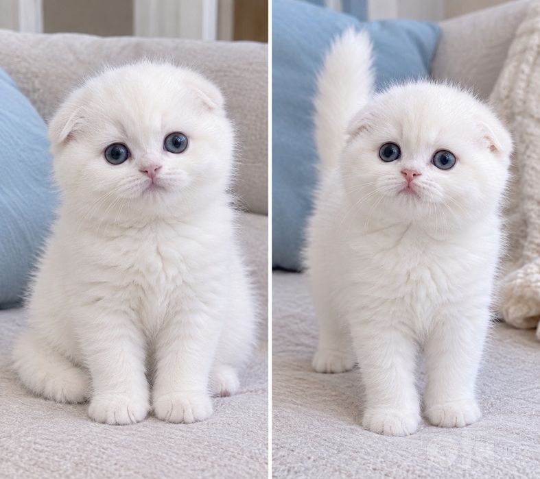 Котёнок мальчик скоттиш фолд