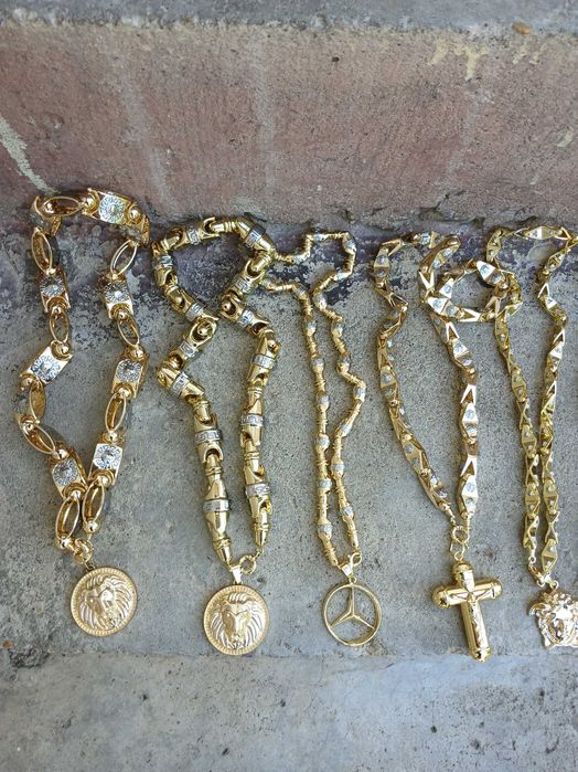 Позлатени бижута 14к златна баня