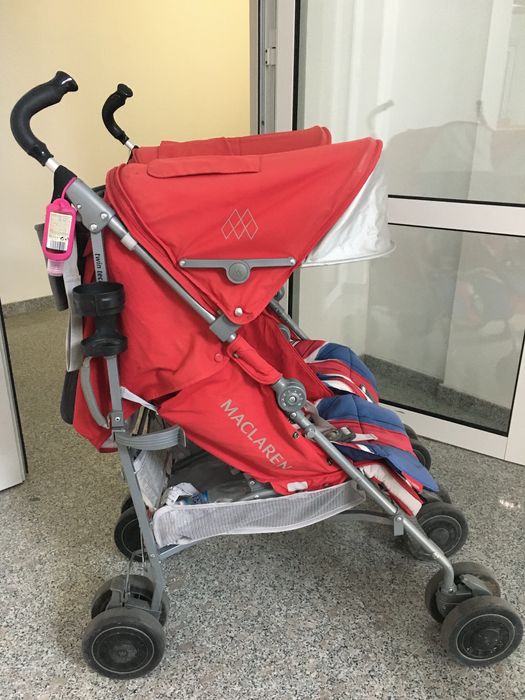 Детска количка за близнаци Maclaren Twin Techno